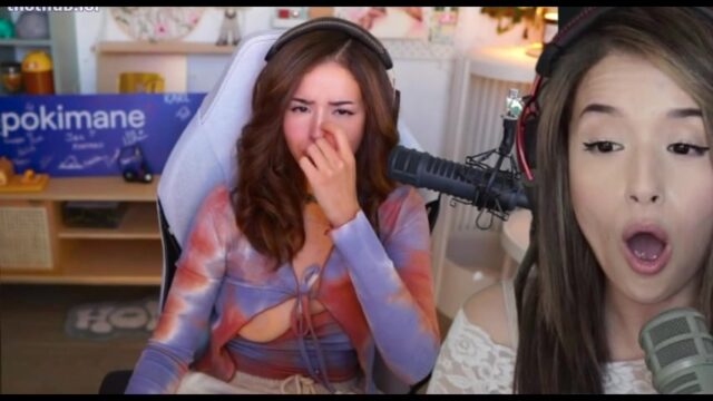 Pokimane SHOWS HER TITS ON TWITCH LIVE STREAM