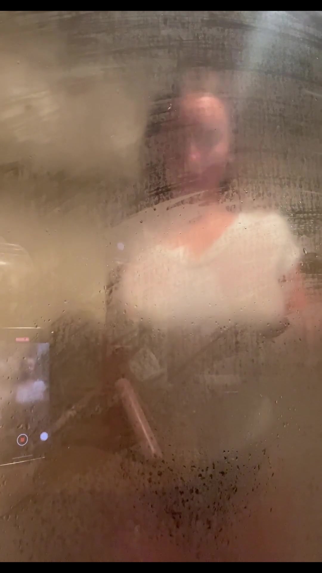 Whipitdev Nude Tease on Shower Glass Sex tape video