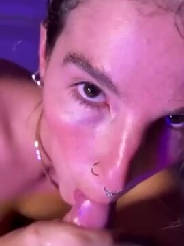 LaSirena69 JOI with real dick cumshot Sex tape video