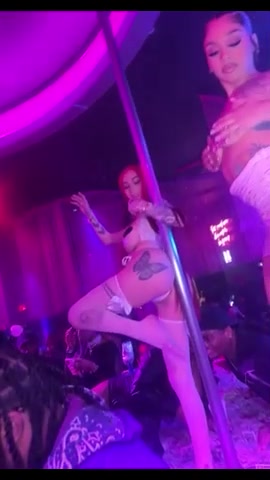 Bhad Bhabie StripperPole StripDance NEW VIRAL VIDEO