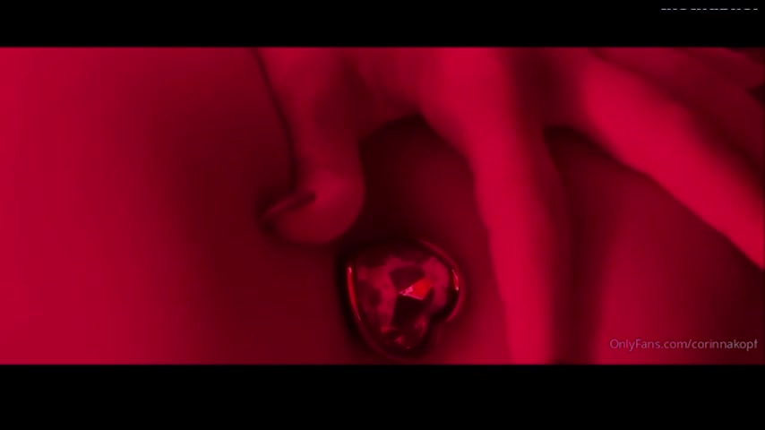Corinna Kopf ppv asshole buttplug tease sex tape video