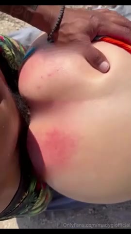 Mady Gio BG Public Fucking on the beach sex tape video