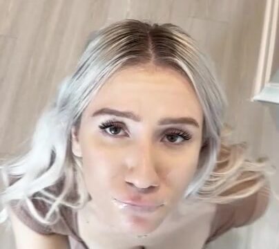 Maddie Price Onlyfans Naked Sex Tape – Blowjob, Cum in mouth !!!